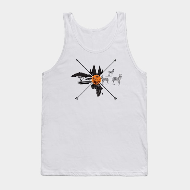 Africa Tank Top by famenxt